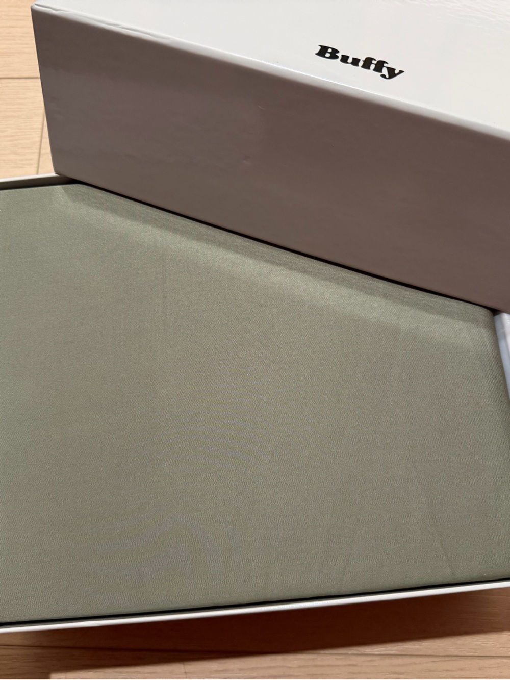 Buffy Breeze Duvet Cover, King, Moss Green